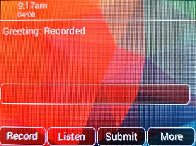 Office Phone Greeting