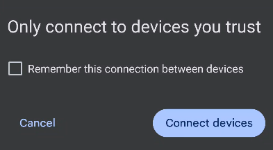 Microsoft Passkey Device Connection Prompt